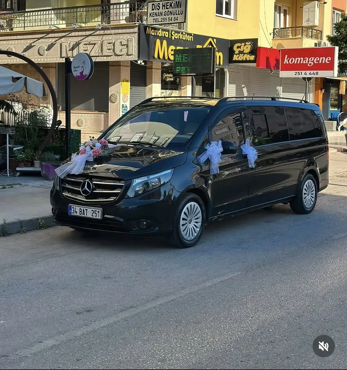 İzmir şehir içi Mercedes-Vito VIP transfer