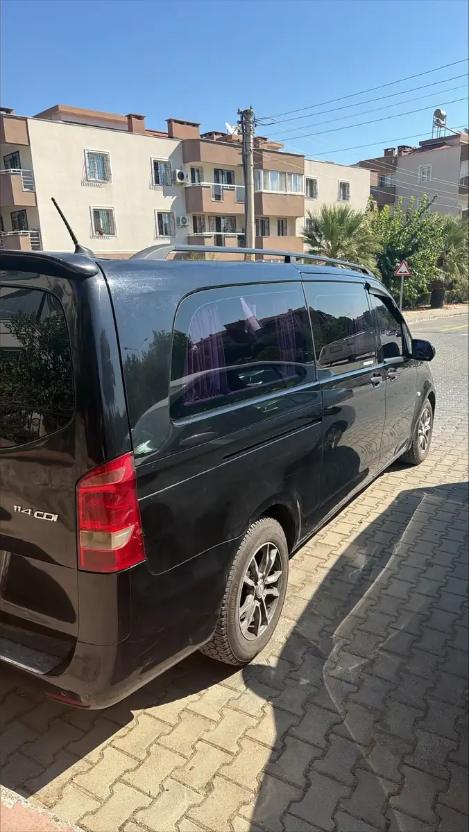 Mercedes-Vito geniş bagaj kapasitesi