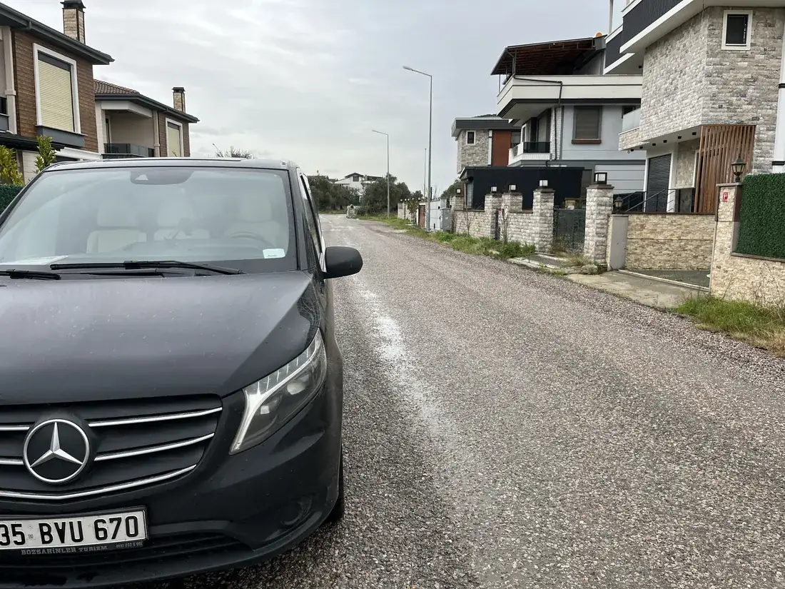 Mercedes-Vito VIP transfer aracı dış görünüm
